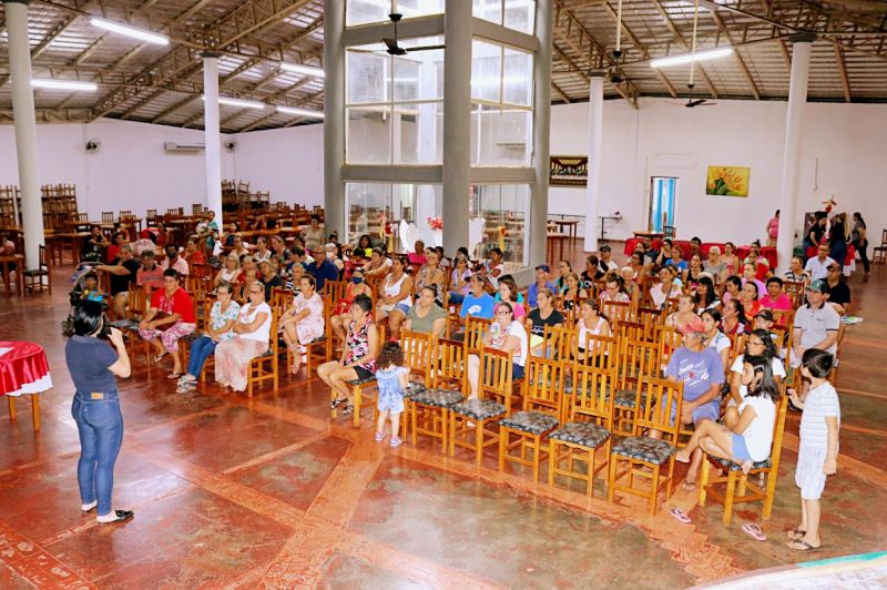 Famílias PAIF participam de encontro de encerramento das atividades do ano em Itaipulândia