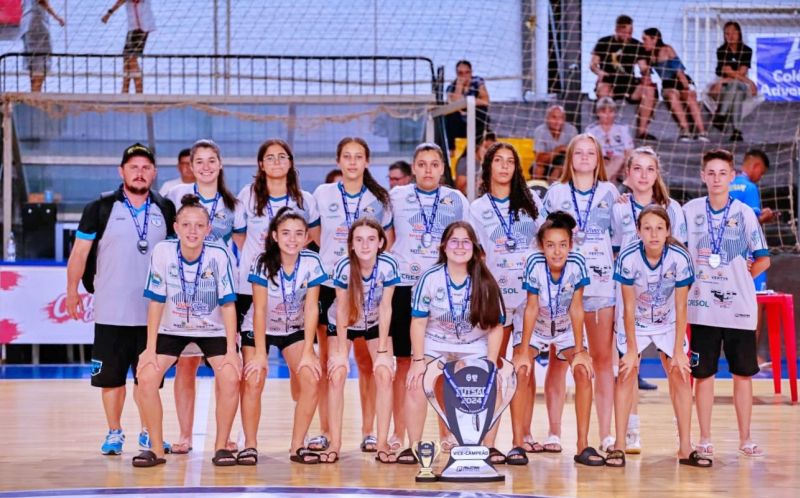 Futsal feminino de Itaipulândia é Vice-Campeão na 1ª Etapa do 4° Circuito Regional